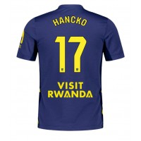 Atletico Madrid David Hancko #17 Vonkajší futbalový dres 2025-26 Krátky Rukáv